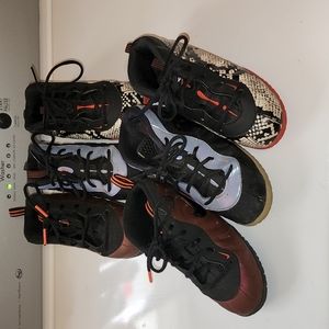 Kids Nike Foam Posite lot size 10c
